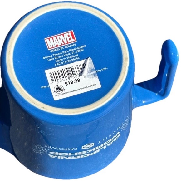 DCA Avengers Campus Spider-Man WEB Labs Beaker Coffee Mug Disney Parks Marvel - Picture 4 of 4